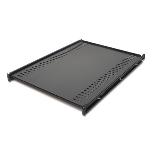 APC Universal Server Rack Fixed Shelf, 250 lbs/114 kg, 1U, Metal, Black