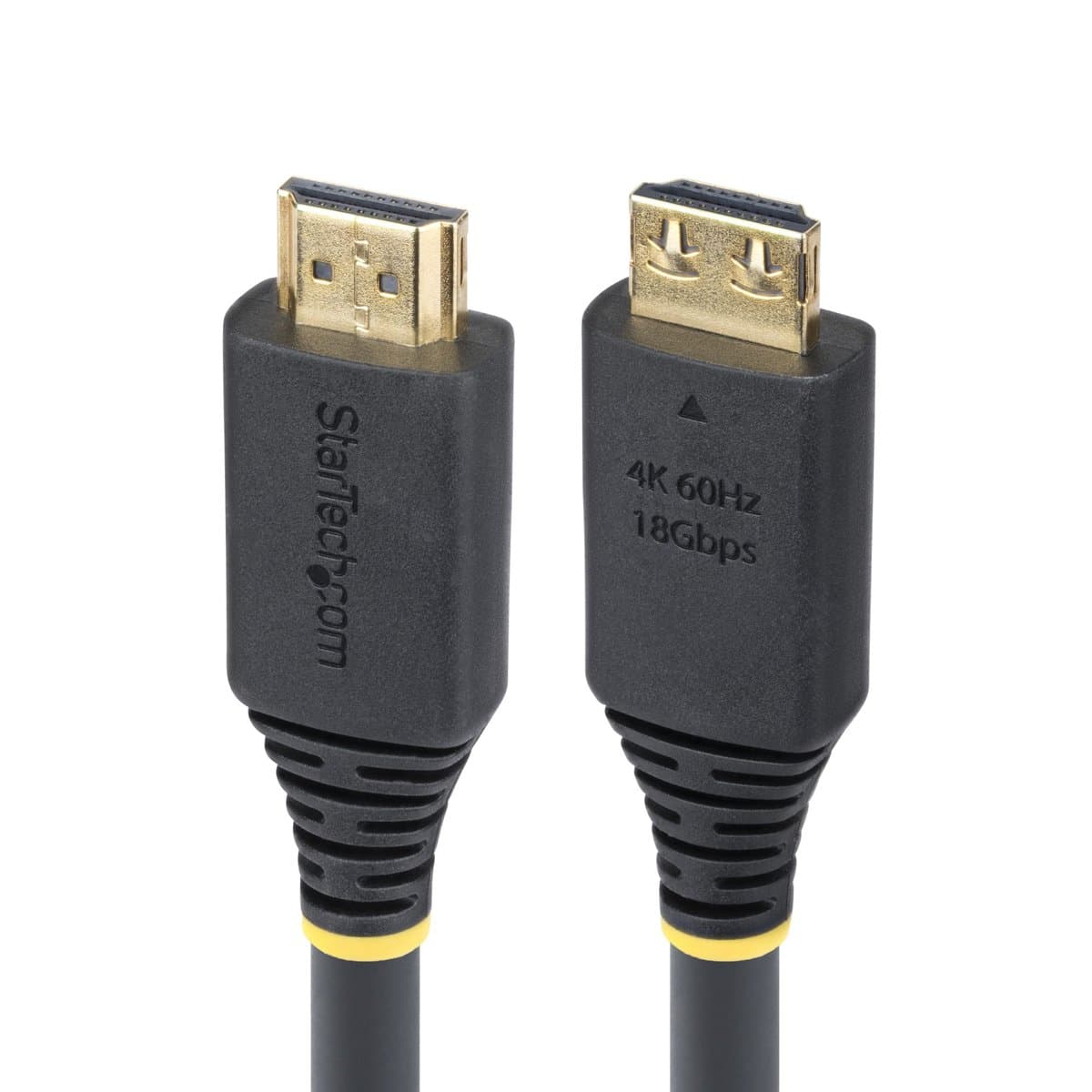 StarTech 7m High Speed HDMI Cable with Gripping Connectors, 4K 60Hz, 18 Gbps, ARC