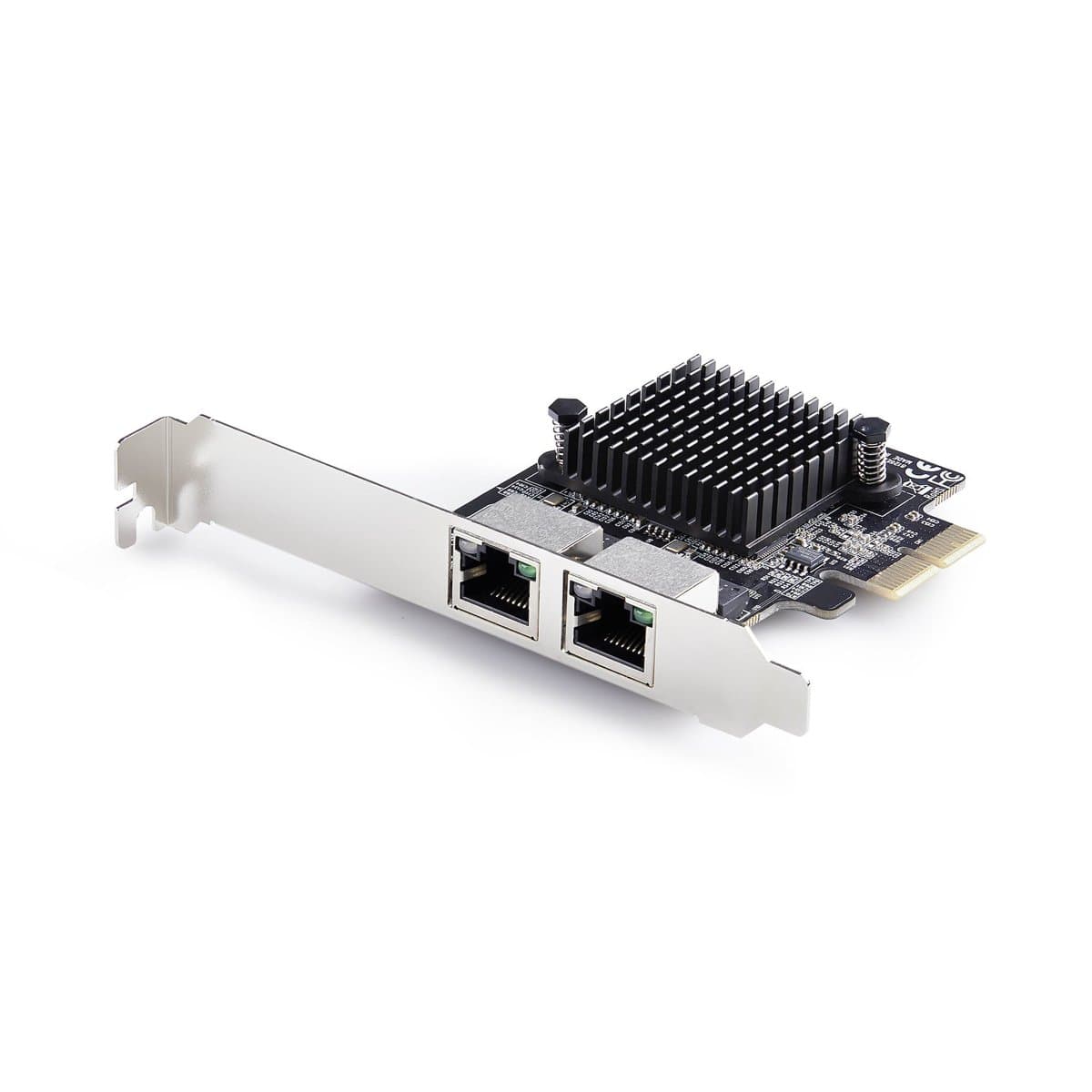 StarTech 2-Port 5G Network Card, PCIe Ethernet, 5 Gbps, TAA