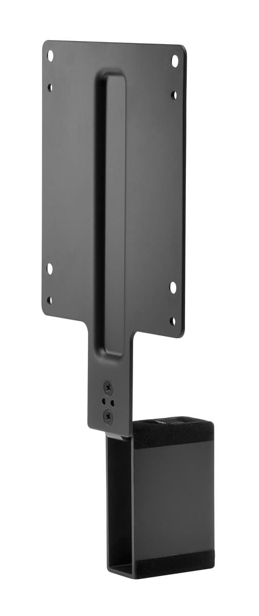 HP B300 PC Mounting Bracket, Rear Display Mounting, Multi-Device Compatible, Black