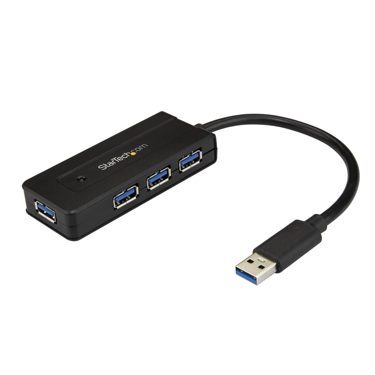 StarTech 4-Port USB 3.0 Hub, USB 3.2 Gen 1, 5 Gbps, Bus-Powered