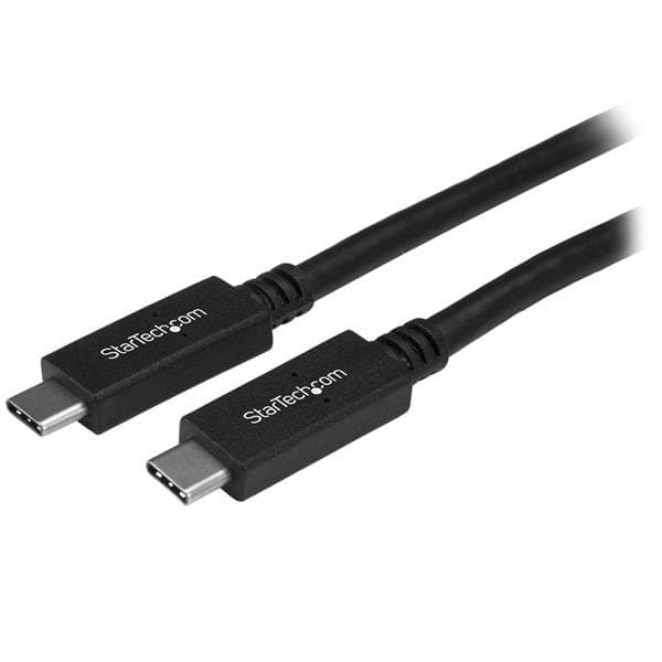 StarTech USB-C to USB-C Cable, 3 ft, USB 3.0 5Gbps, 60W Charging