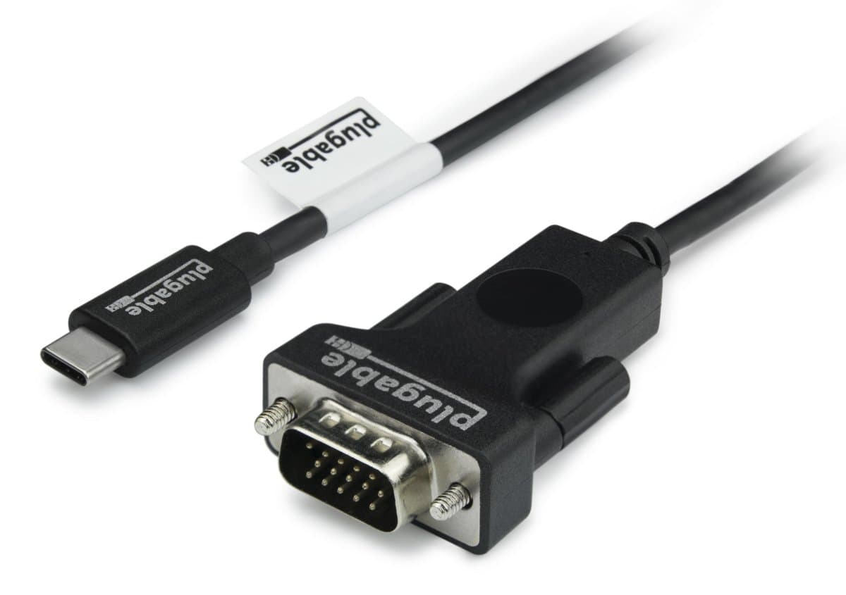 Plugable USB-C to VGA Cable, 6 ft, 1920x1080@60Hz, Driverless