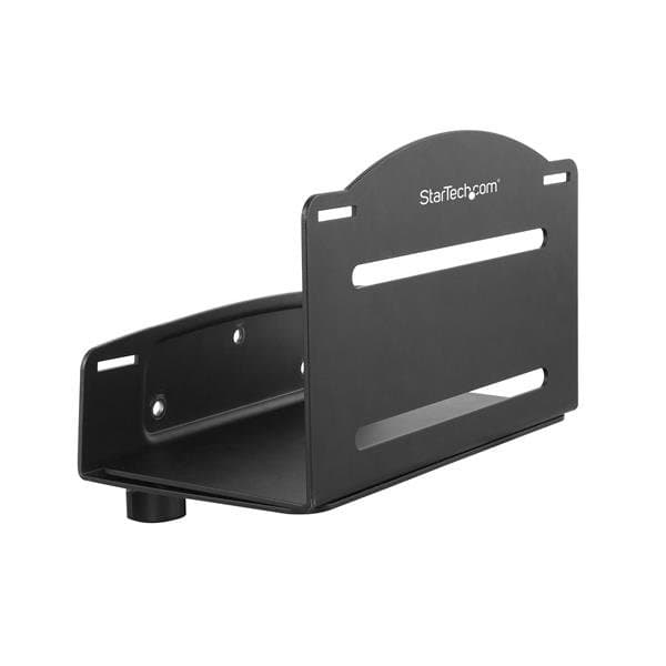 StarTech CPU Wall Mount, Adjustable, 10kg Capacity, Universal Fit, Black Steel