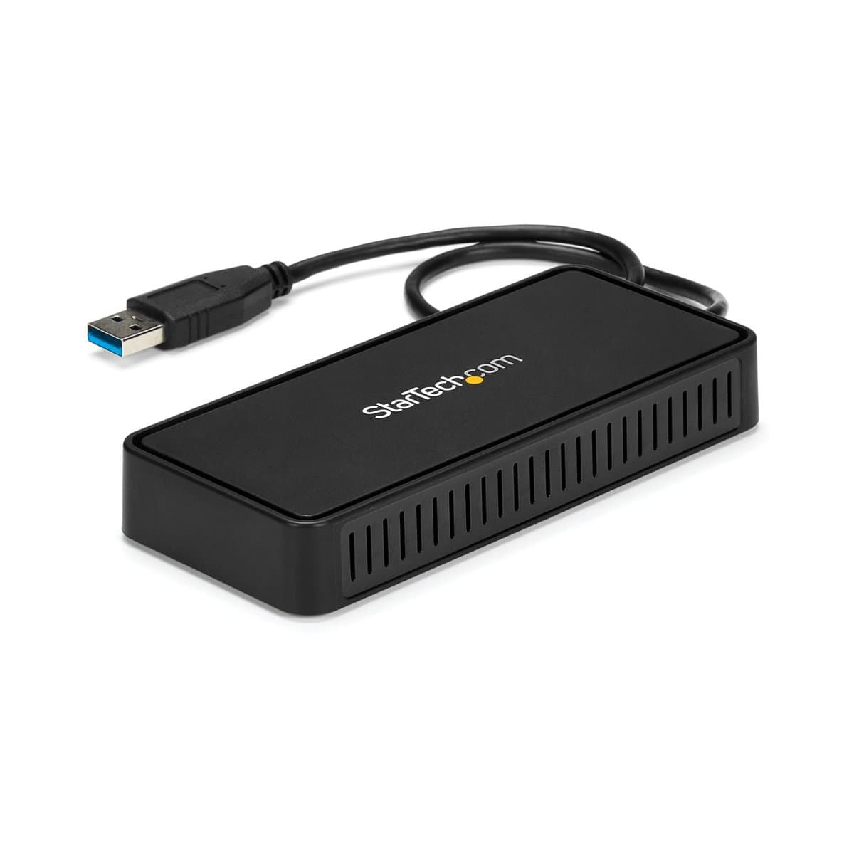 StarTech USB 3.0 Mini Dock, Dual Monitor, 4K 60Hz DisplayPort, Gigabit Ethernet