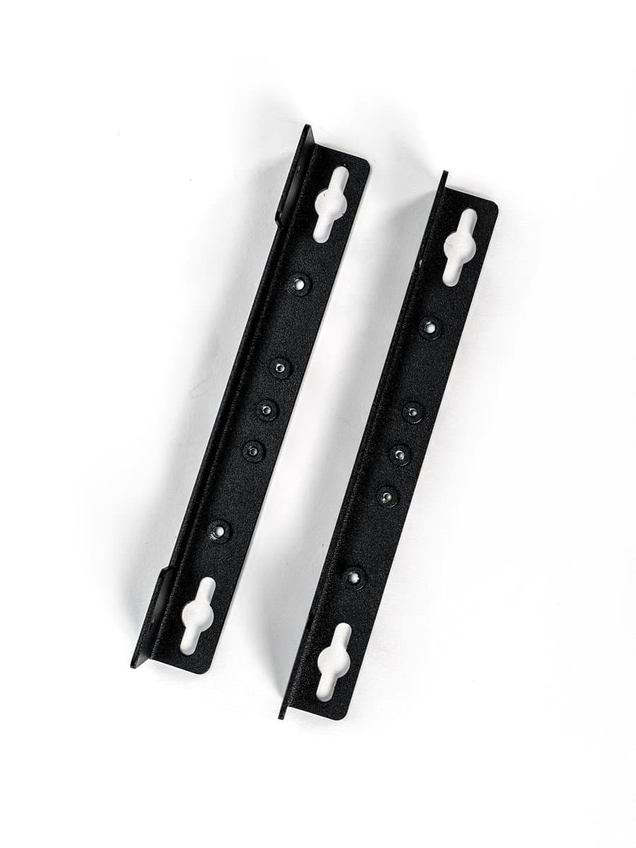 Vertiv Avocent DIN-Rail Rack Mount Kit, Metal Housing, Black