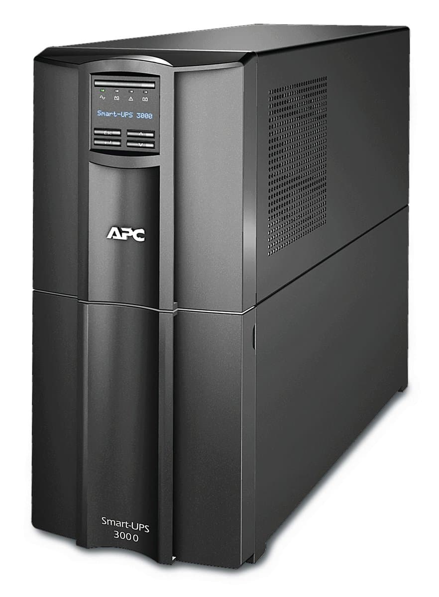 APC Smart-UPS 3000VA LCD 120V, 2.88kVA, 2700W, Tower, 10 Outlets