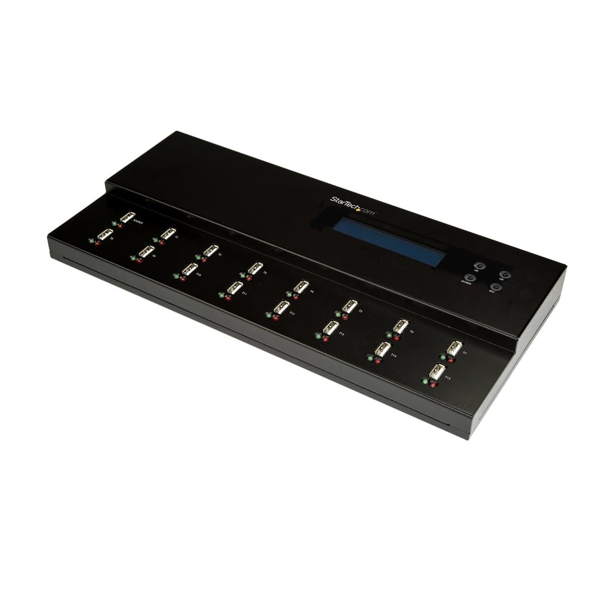 StarTech Standalone 1 to 15 USB Duplicator, 15 Simultaneous Copies, 1.5 GB/min, USB 2.0