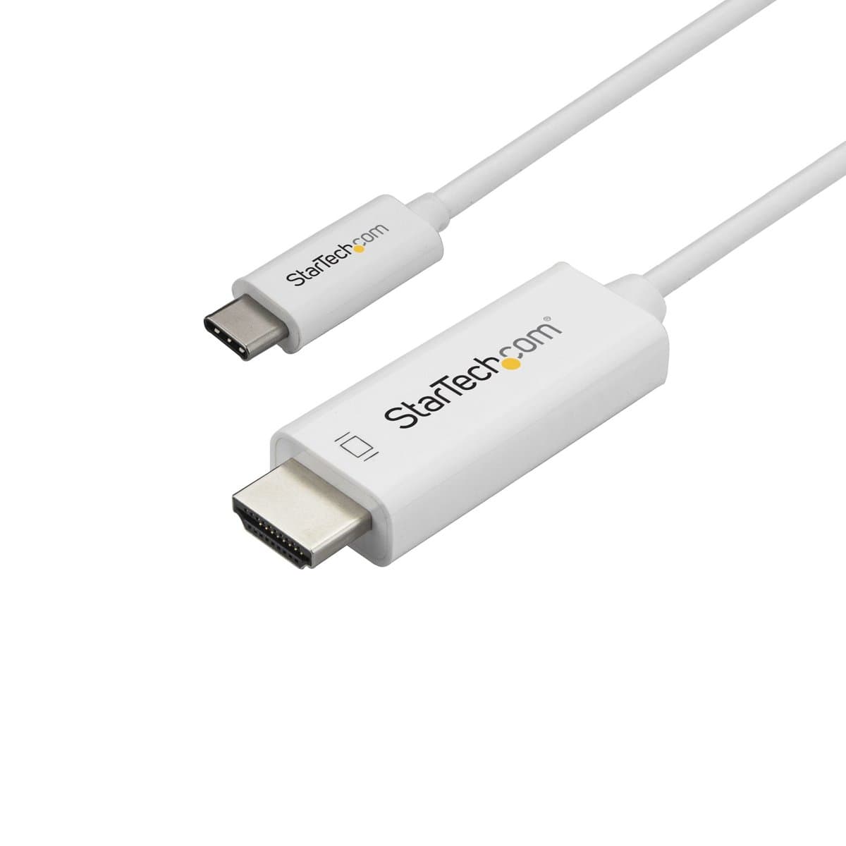 StarTech USB-C to HDMI Cable, 3ft, 4K 60Hz, Thunderbolt 3