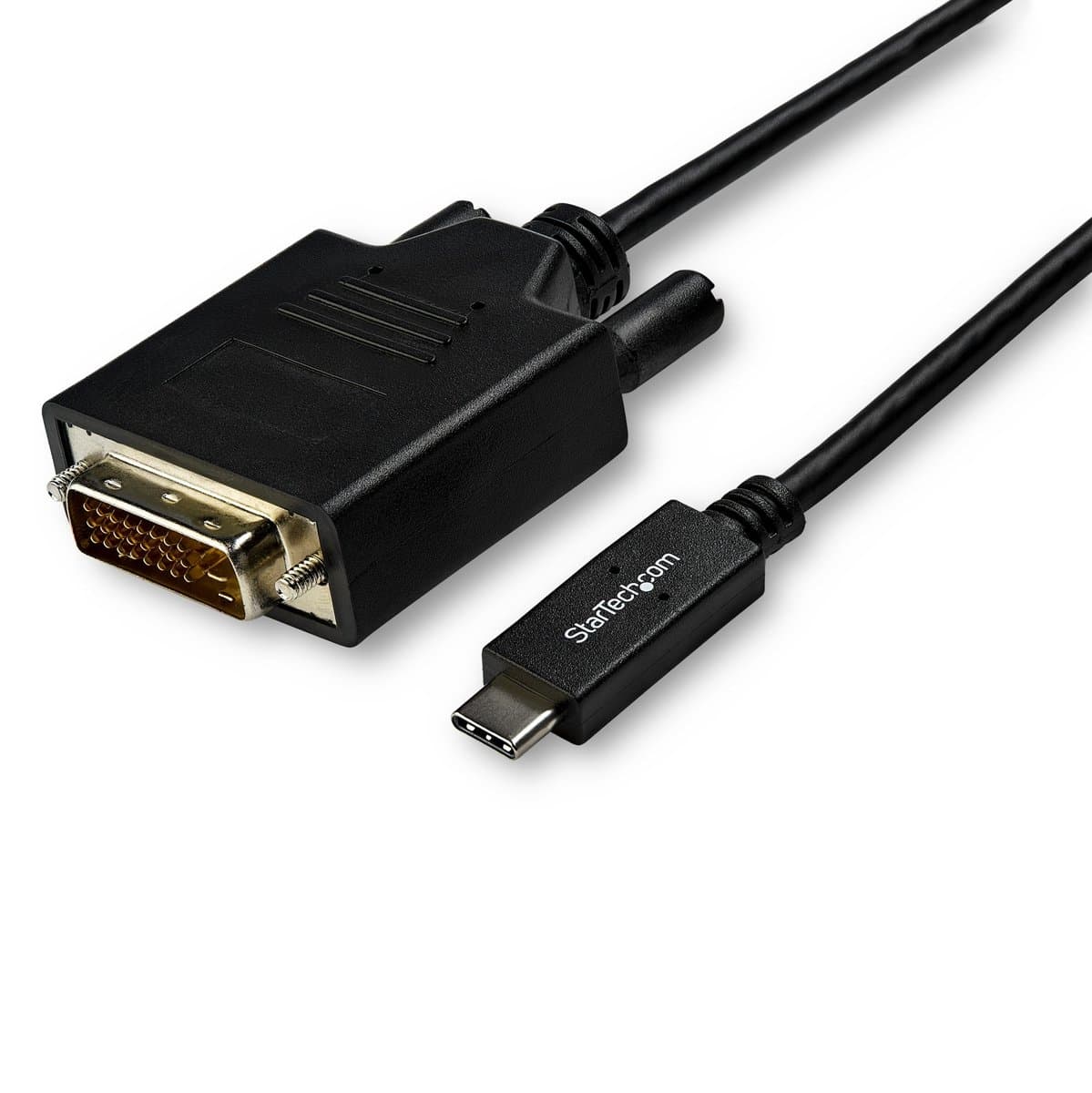 StarTech USB-C to DVI Cable, 10ft, 1080p, Thunderbolt 3