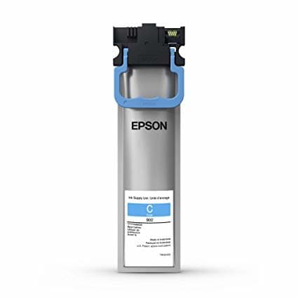 Epson T902 Cyan Ink Cartridge, Standard Yield, Pigment-based, 3000 Pages
