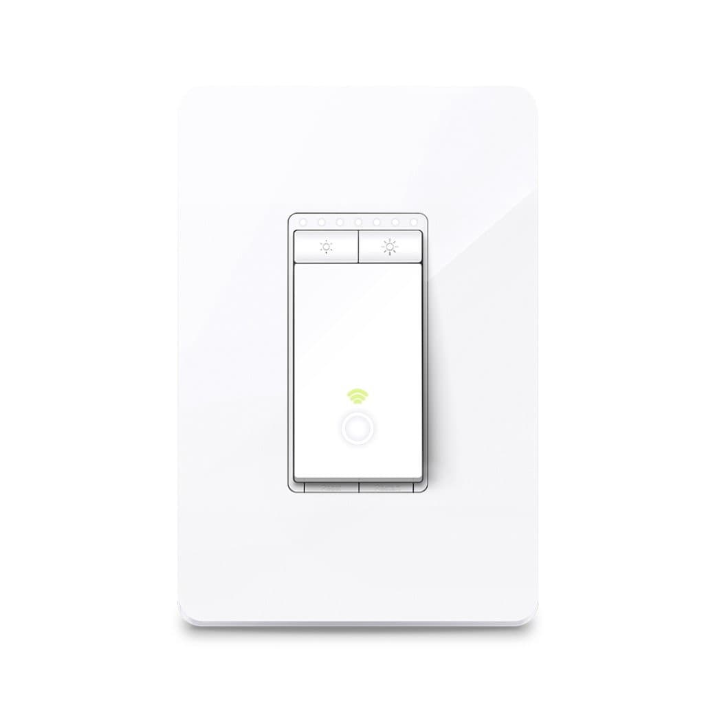 TP-Link HS220 Smart Wi-Fi Light Dimmer Switch, 100–120V AC, 2.4GHz