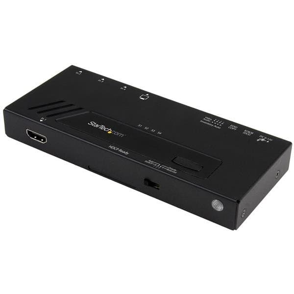 StarTech 4-Port HDMI Automatic Video Switch, 4K, 30Hz, Black