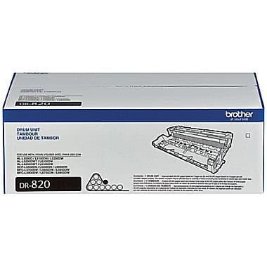 Brother DR-820 Drum Unit, Original, 30,000 Page Yield, Laser Printing