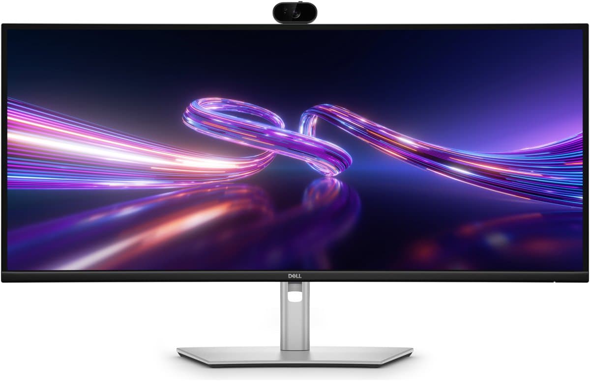 Dell Pro P3426WEV, 34.1" 3440×1440 WQHD, 8ms, USB-C Hub, Webcam