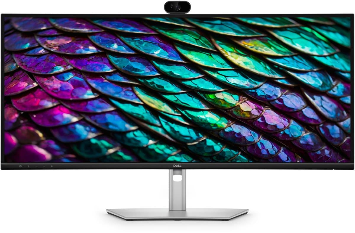 Dell Pro P3426WEB, 34 Inch Curved IPS, 3440×1440 WQHD, USB-C, 90W PD