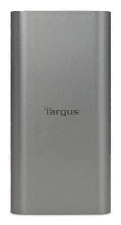 Targus 100W USB-C Portable Power Bank, 25000 mAh, 2A Output, Grey