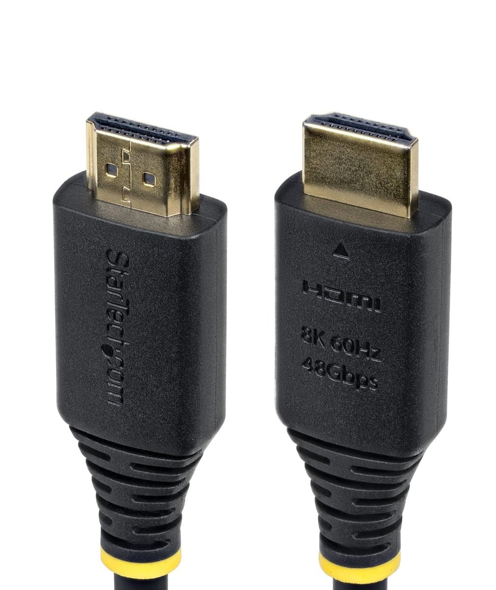 StarTech 50cm HDMI 2.1 Cable, 8K @ 60Hz, 48 Gbit/s, Gold-Plated