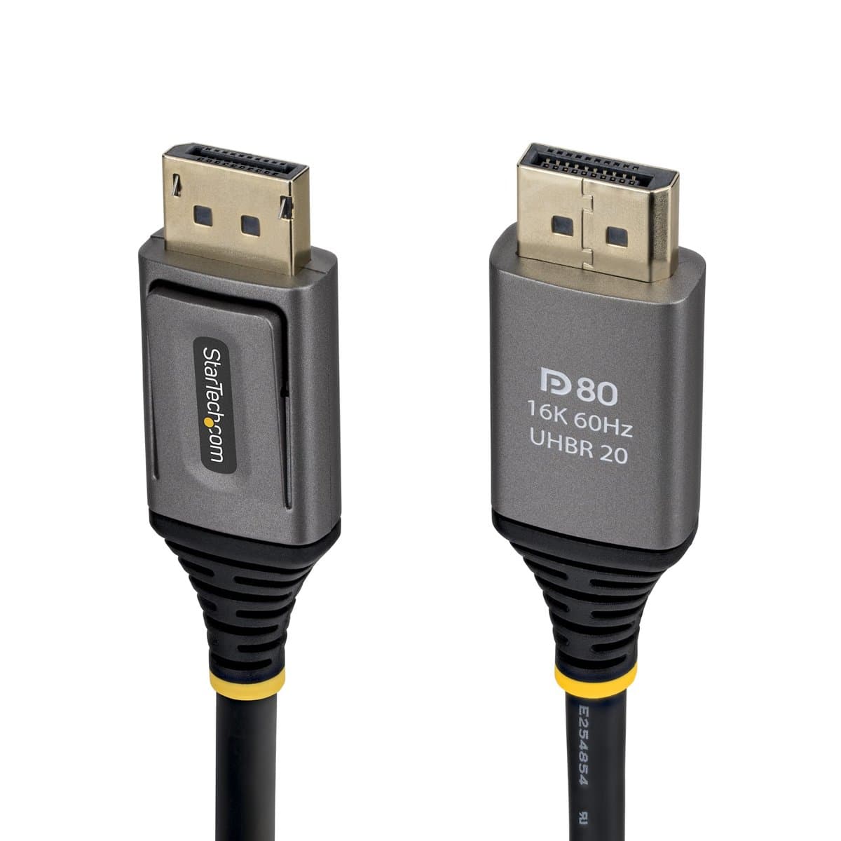 StarTech DisplayPort 2.1 Cable, 6 ft, 8K 60Hz, VESA Certified, UHBR20