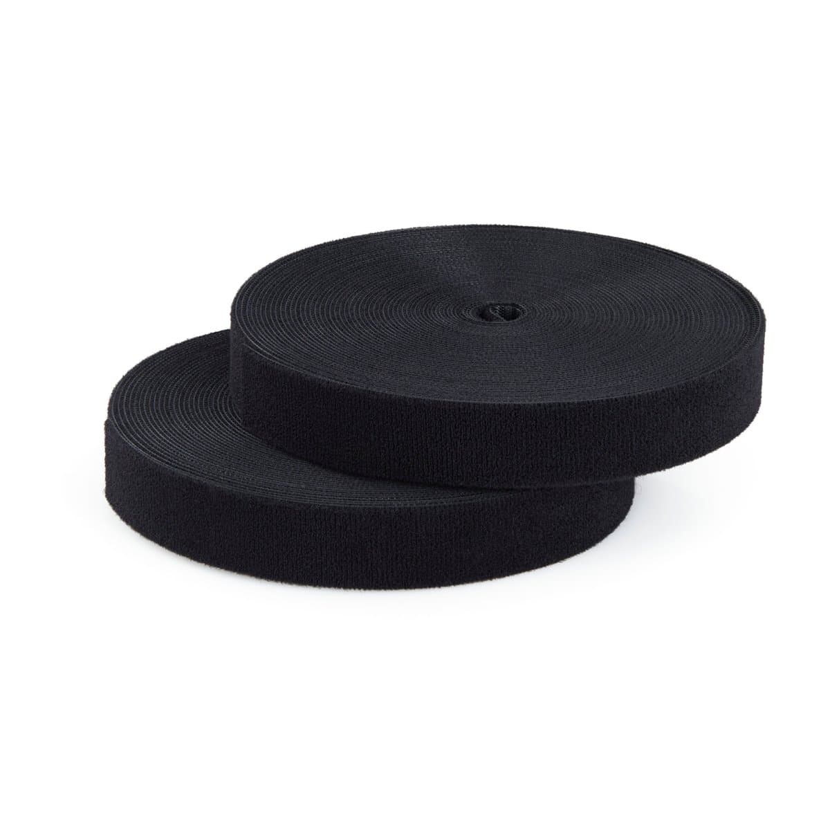 StarTech.com 15.2M Hook And Loop Roll Black 1in (2.5cm) Wide