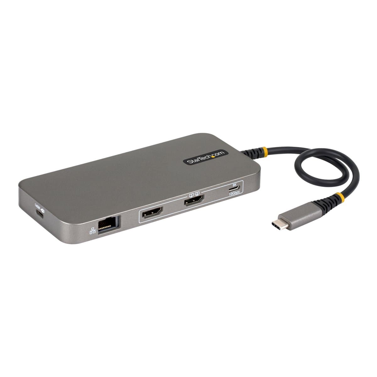 StarTech.com Usb4 Multiport Hub 140W Pd - D Ual 4K 60Hz Gbe USB 10GBPS