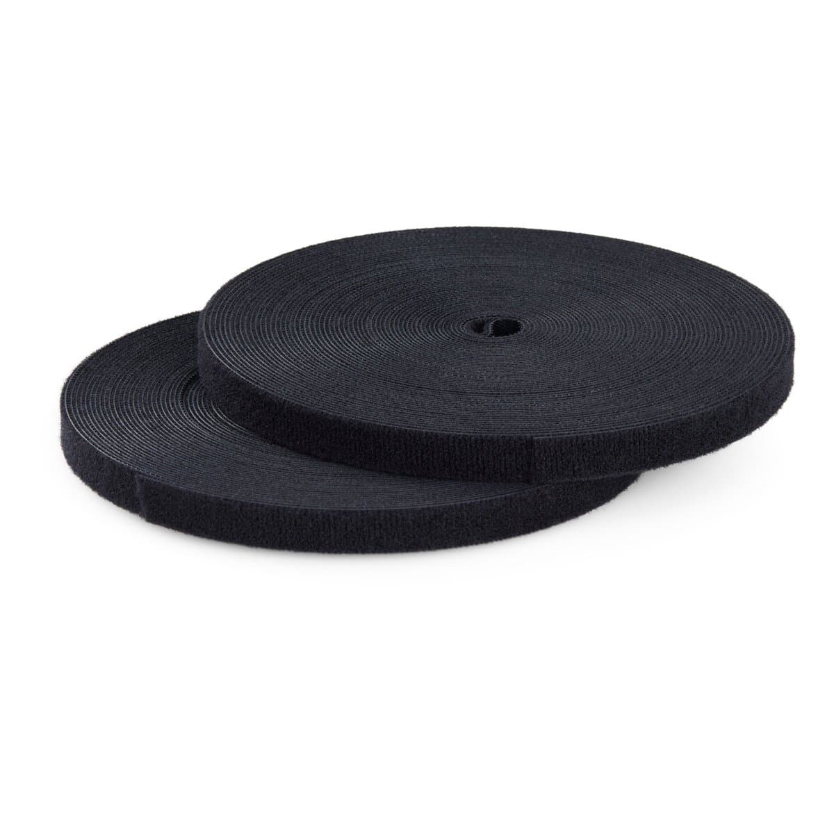 StarTech.com 22.8M Hook And Loop Roll Black 0.75in (1.9cm) Wide