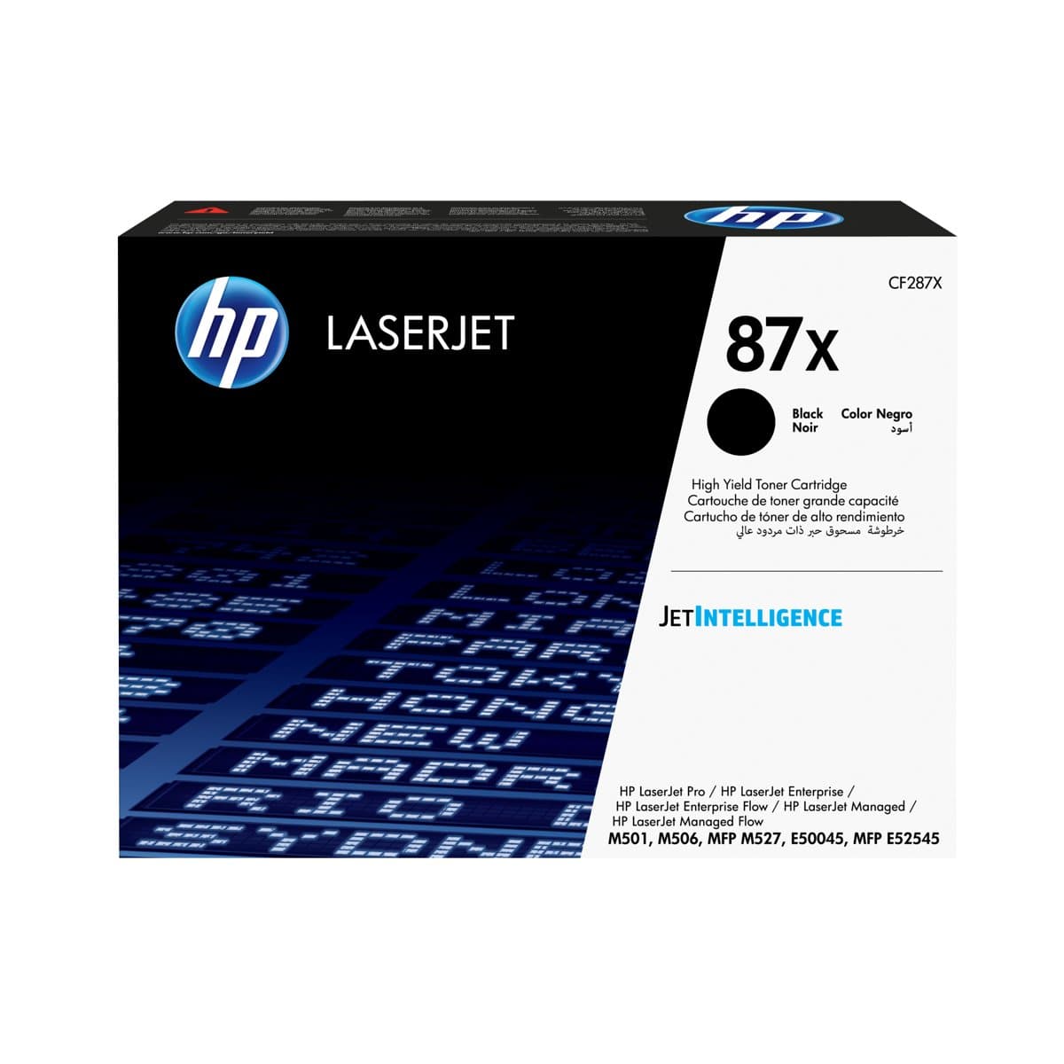 HP 87X Black LaserJet Toner Cartridge, 18000 Page Yield, High Yield, Original