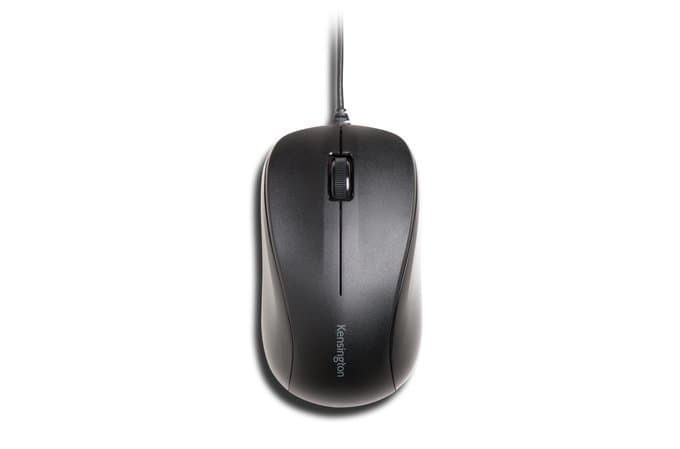 Kensington Mouse For Life Wired Black Packaging