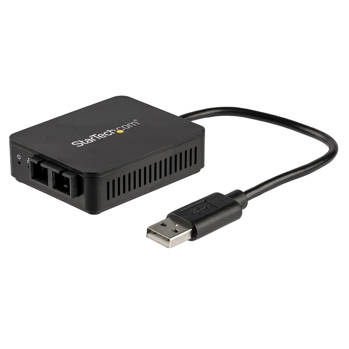 StarTech USB 2.0 to Fiber Optic Converter, 100 Mbps, SC Multimode, 2 km