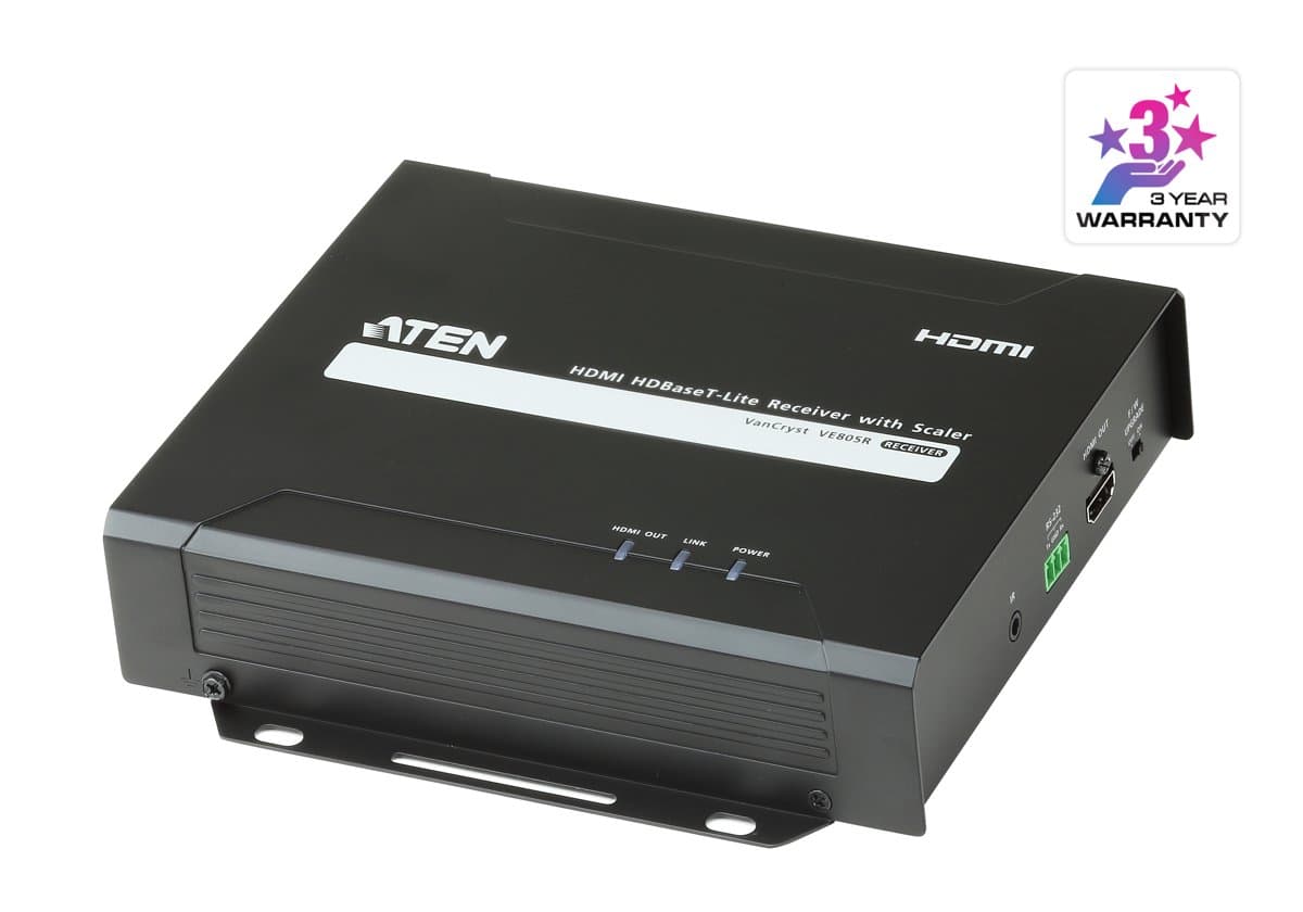 ATEN VE805R HDMI HDBaseT-Lite Receiver, 1920×1080, 60m Range, Cat5e/Cat6a