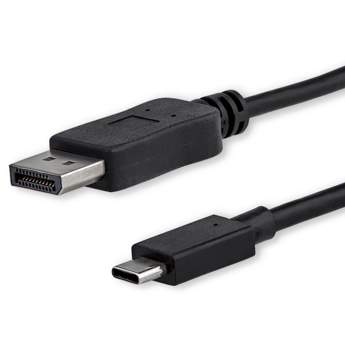 StarTech 3ft USB-C to DisplayPort 1.2 Cable, 4K 60Hz, HBR2, TB3 Compatible
