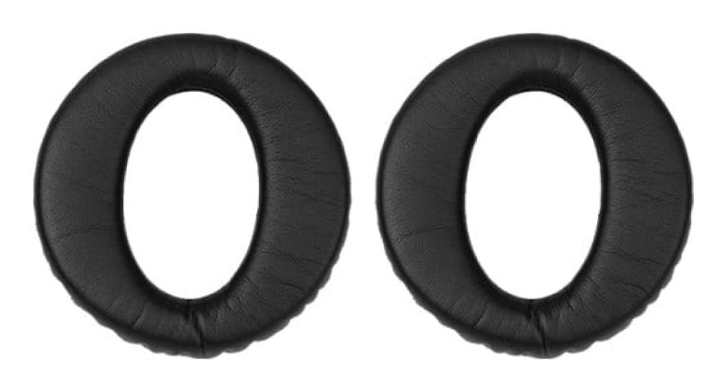 Jabra Leather Ear Cushion, Evolve 80, Faux Leather, Black, 1 Pair