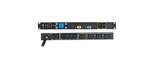 Eaton Epdu Mi 1U L6-30P 24A Out 8XC13 4XC19