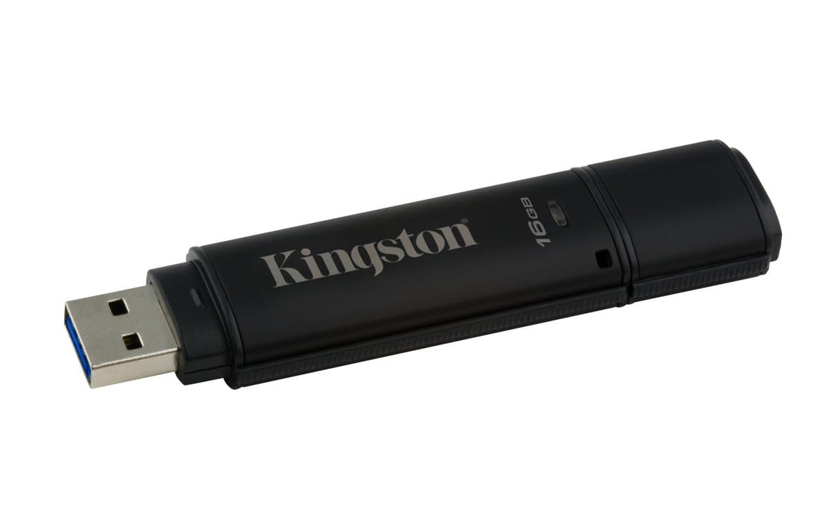 Kingston DataTraveler 4000G2 with Management, 16GB, USB 3.2 Gen 1, AES-256
