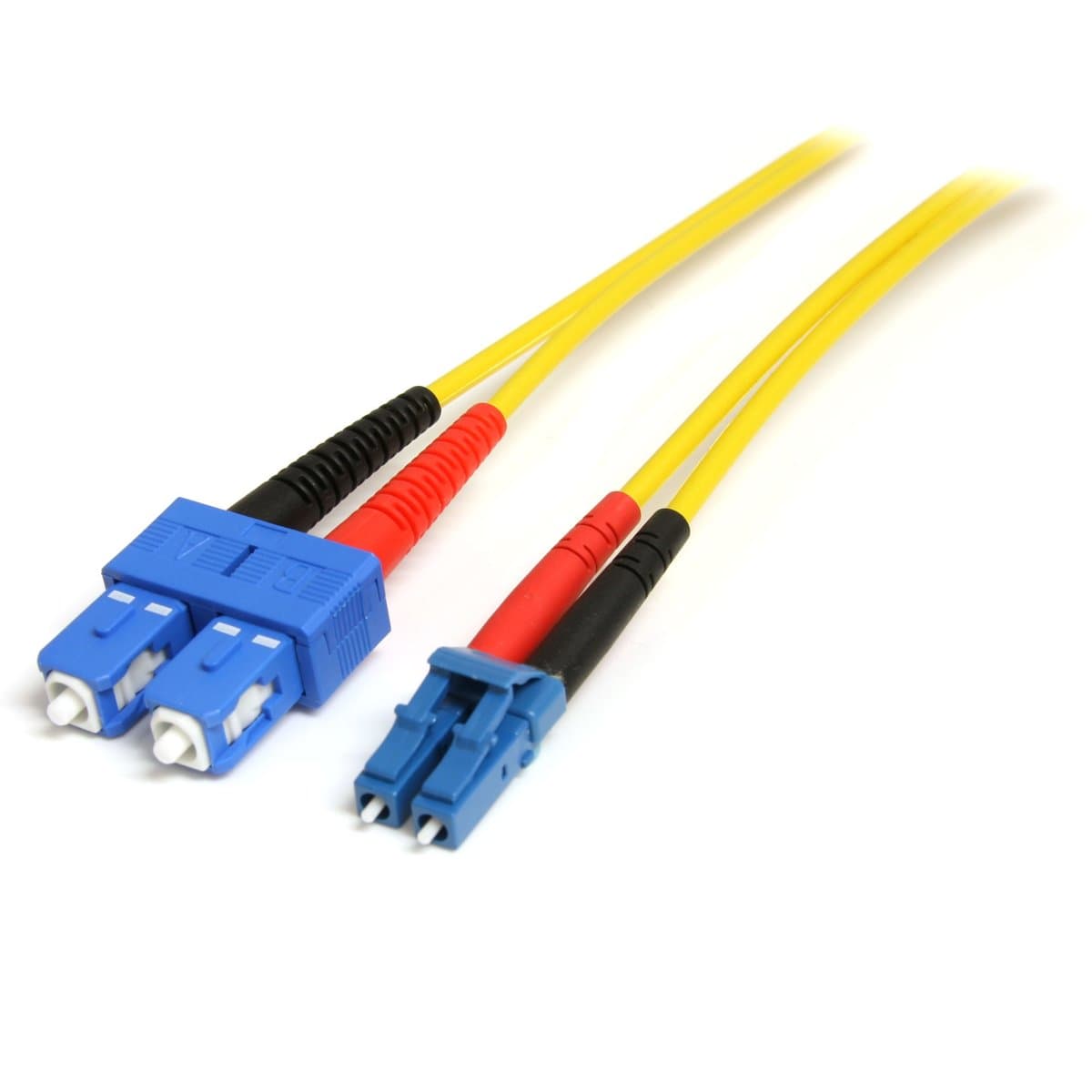StarTech 1m Single-Mode Fiber Optic Cable, LC/SC, 9/125 OS1, LSZH