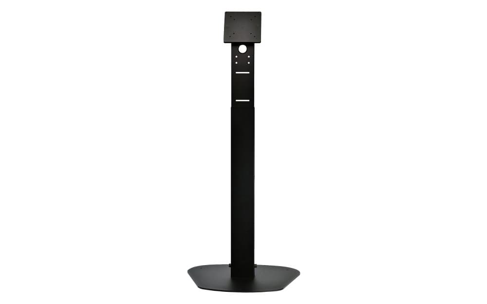 Viewsonic STND-042 Kiosk Floor Stand, Black, Steel, VESA Compatible, Adjustable