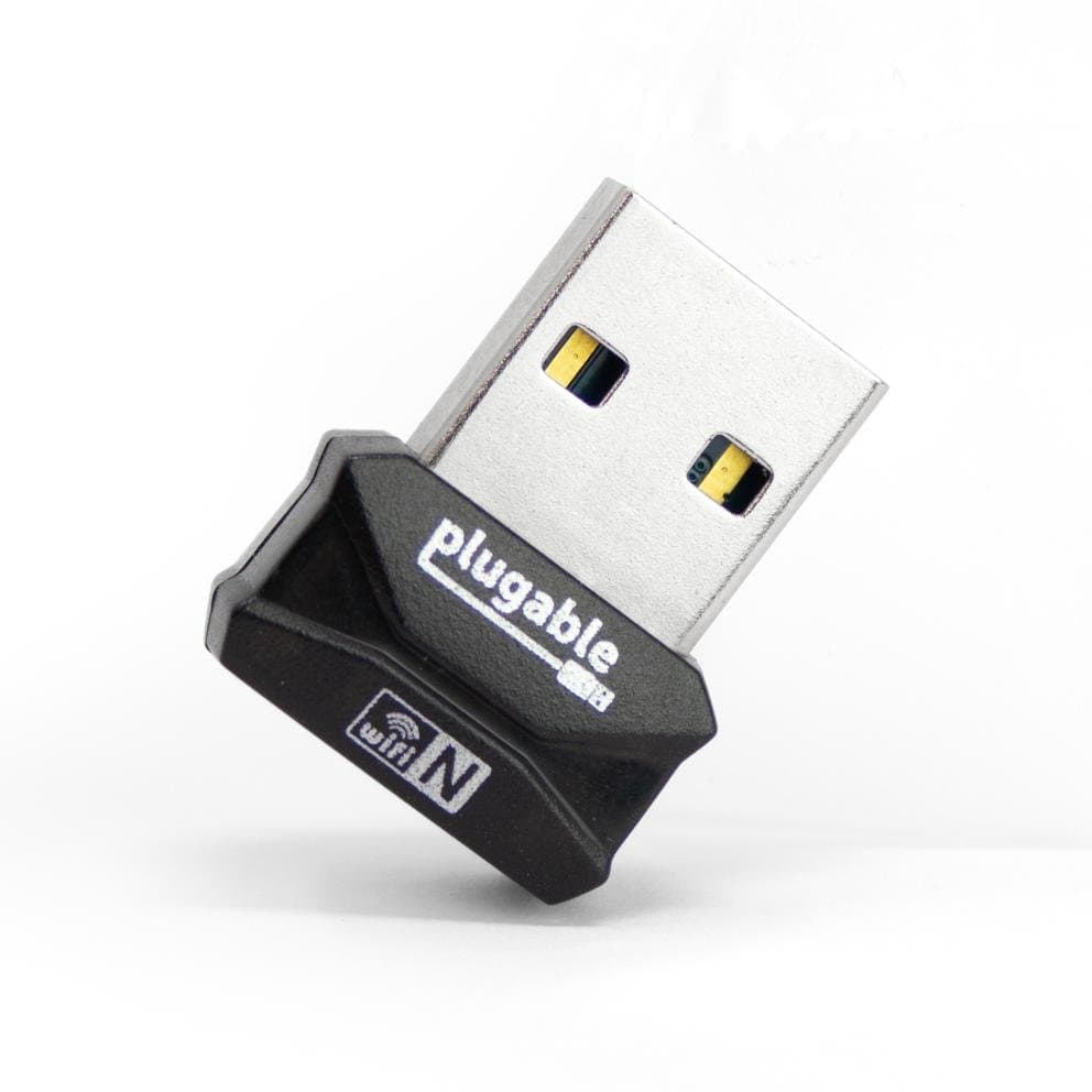 Plugable USB 2.0 Wireless N WiFi Adapter, 802.11n, 150 Mbps, 2.4 GHz