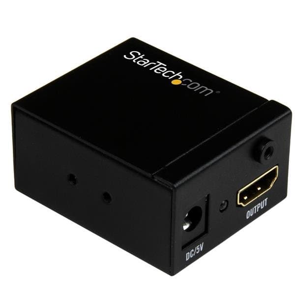 StarTech HDMI Signal Booster, 1920 × 1080, 35m Range, 100–240V AC