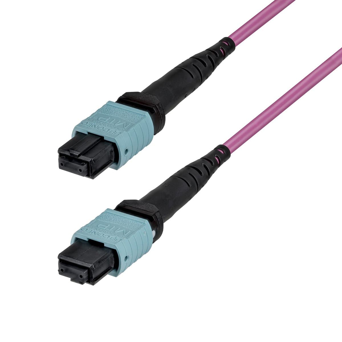 StarTech 1m MTP/MPO Fiber Optic Cable, 24F Type-B, OS2 Single Mode, 9/125µm, OFNP Plenum