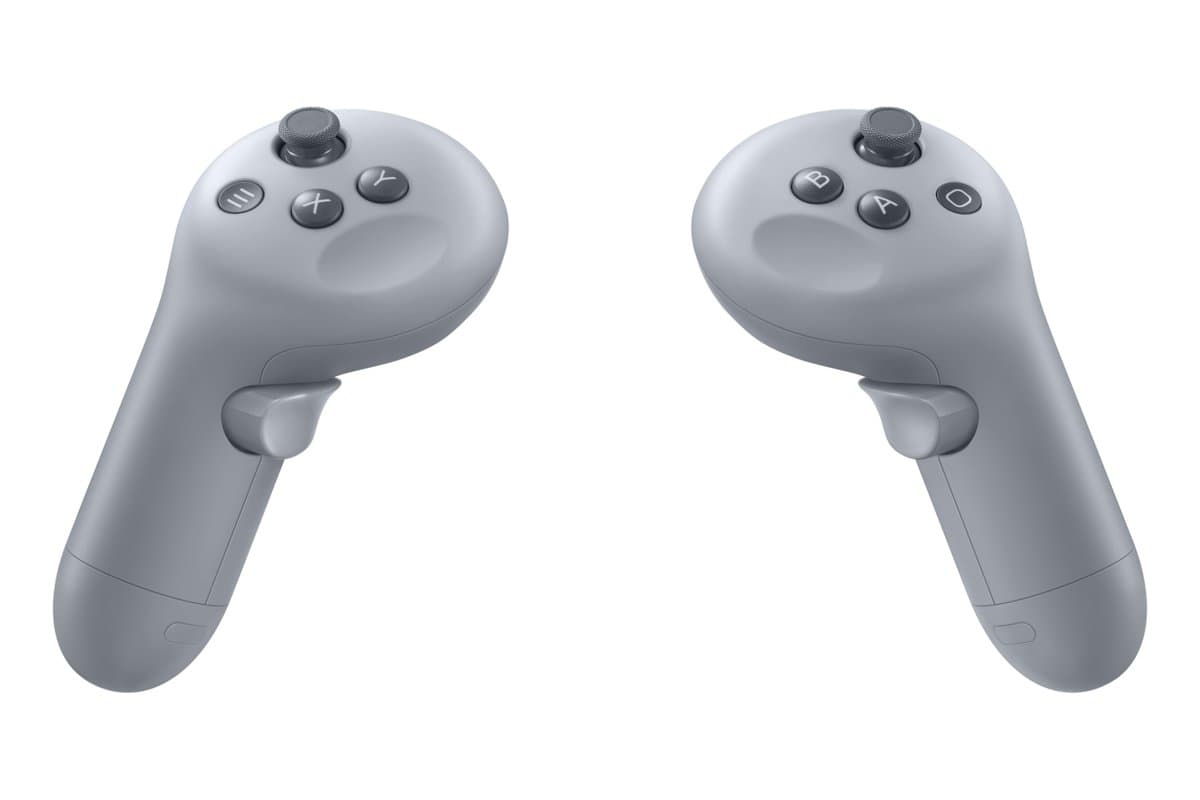 Samsung Galaxy Xr Controllers - Silver Shadow