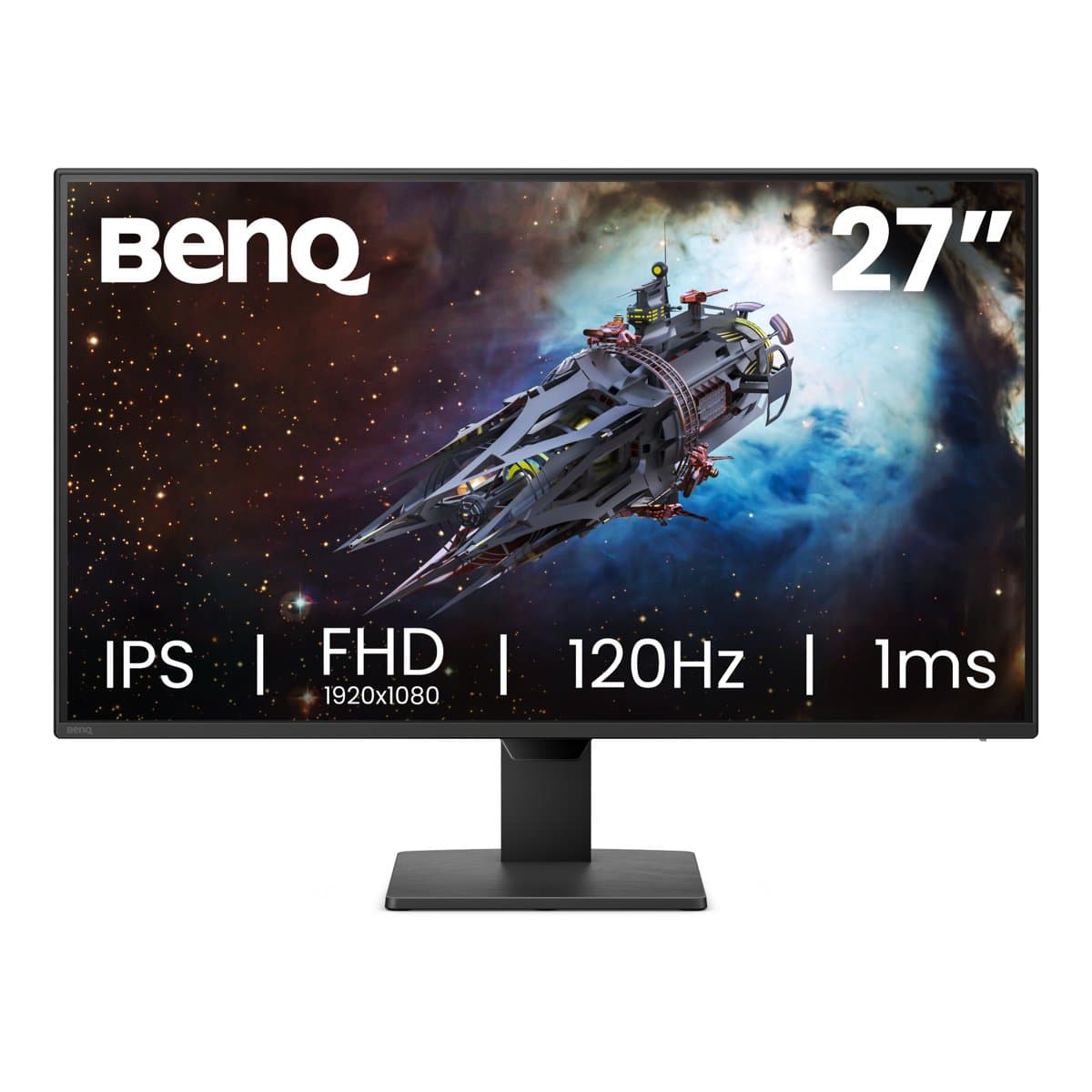 BenQ 27in 120 Hz 1080p LCD Monitor, 1920×1080, 5ms, 99% sRGB