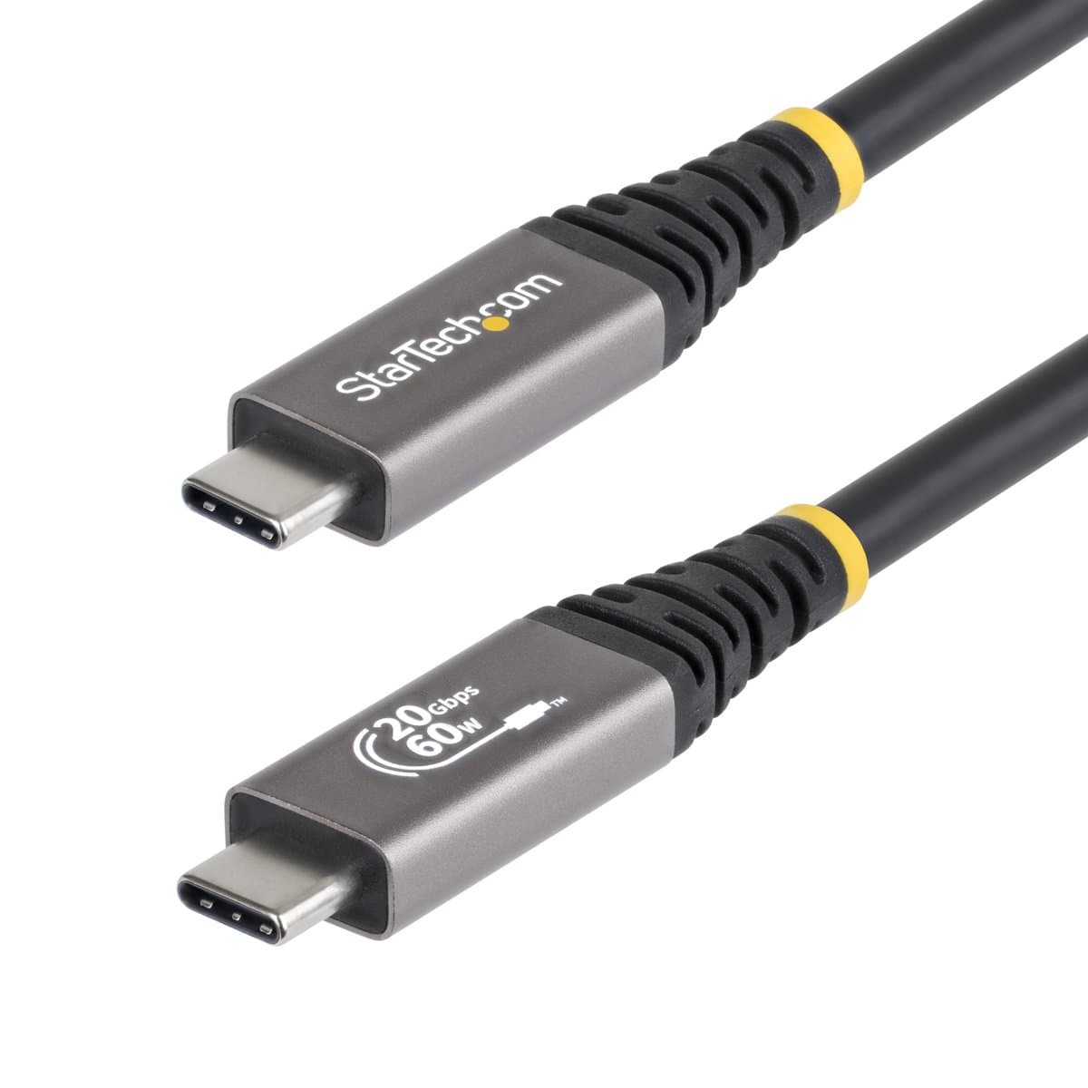 StarTech 10ft USB4 Cable, USB-IF Certified, 20Gbps, 4K 120Hz, 60W PD