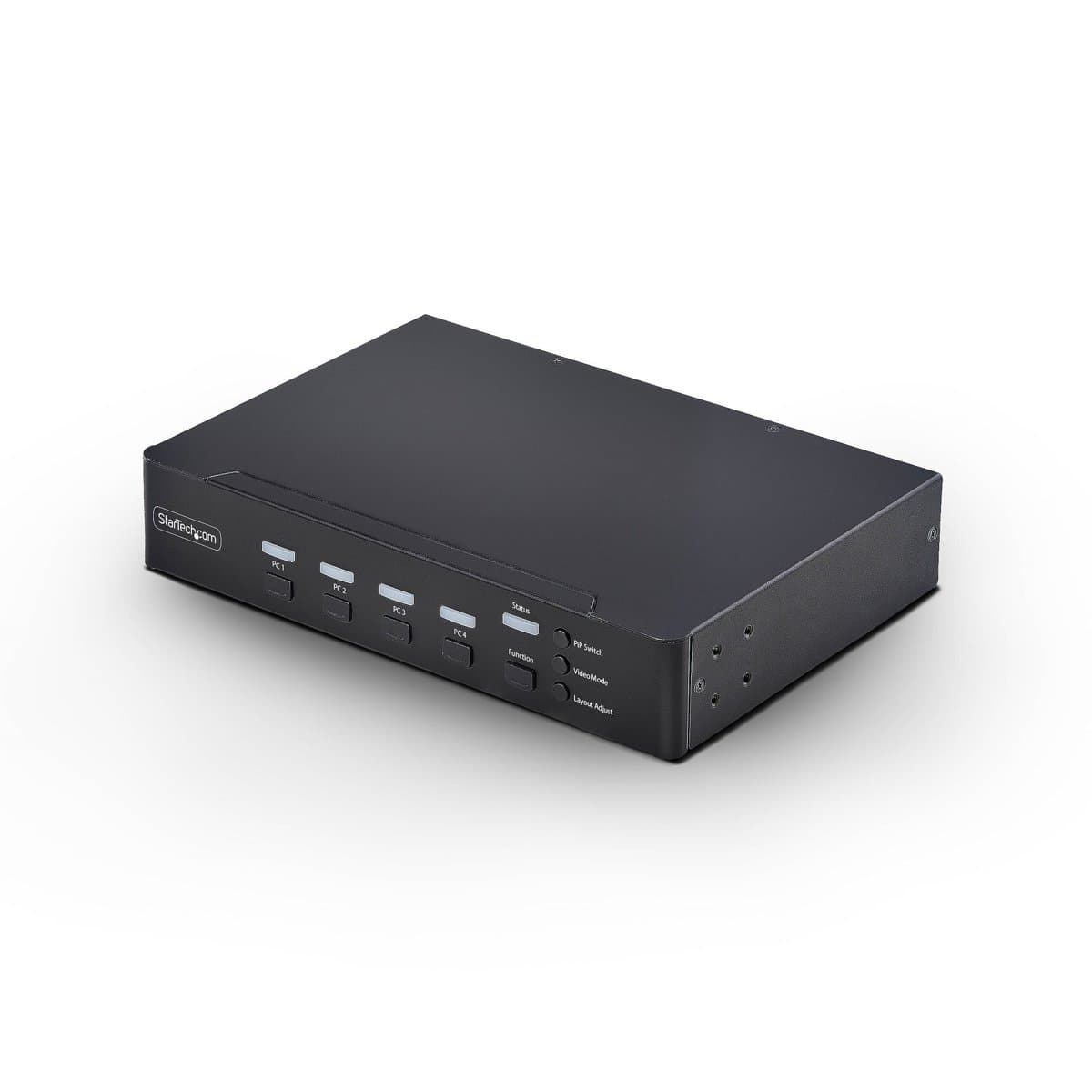 4-PORT DISPLAYPORT KVM - MULTIVIEW PICTURE IN PICTURE