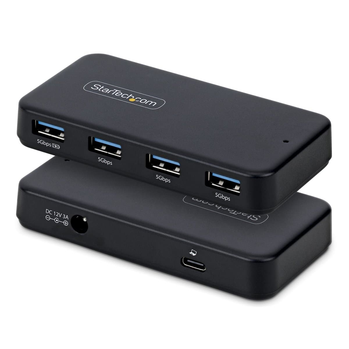 StarTech 4-Port USB-A Hub, 5 Gbps, USB-C/USB-A Host, BC 1.2 Charging