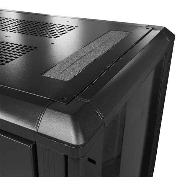 StarTech 4-Post 25U Server Rack Cabinet, 19", 800 kg Load, Lockable, Casters