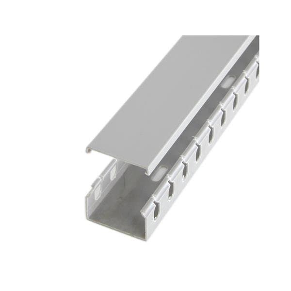 StarTech Cable Raceway Duct, Open Slot, 2×1 in, 1.7 m, PVC