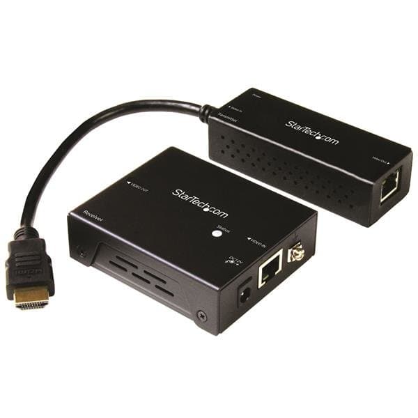 StarTech 4K HDMI Extender, HDBaseT, 70m Range, 4096×2160, 7.1 Audio