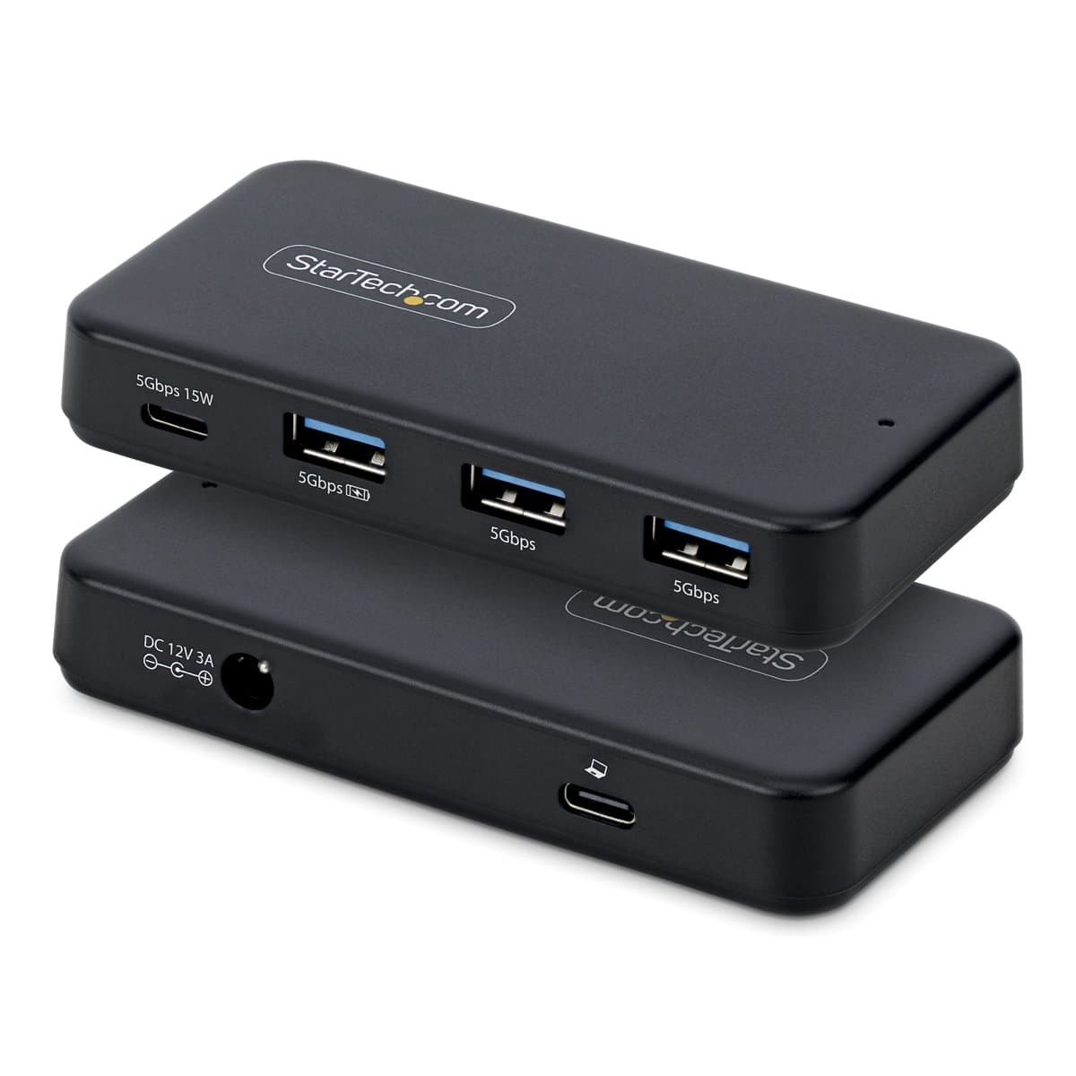 StarTech 4-Port USB-C/USB-A Hub, Self-Powered, 5Gbps, 36W