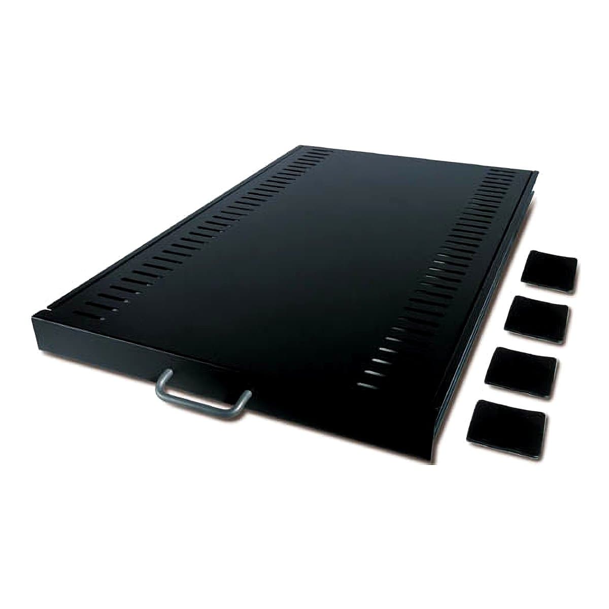 SLIDING SHELF 100LBS/45.5KG BLACK