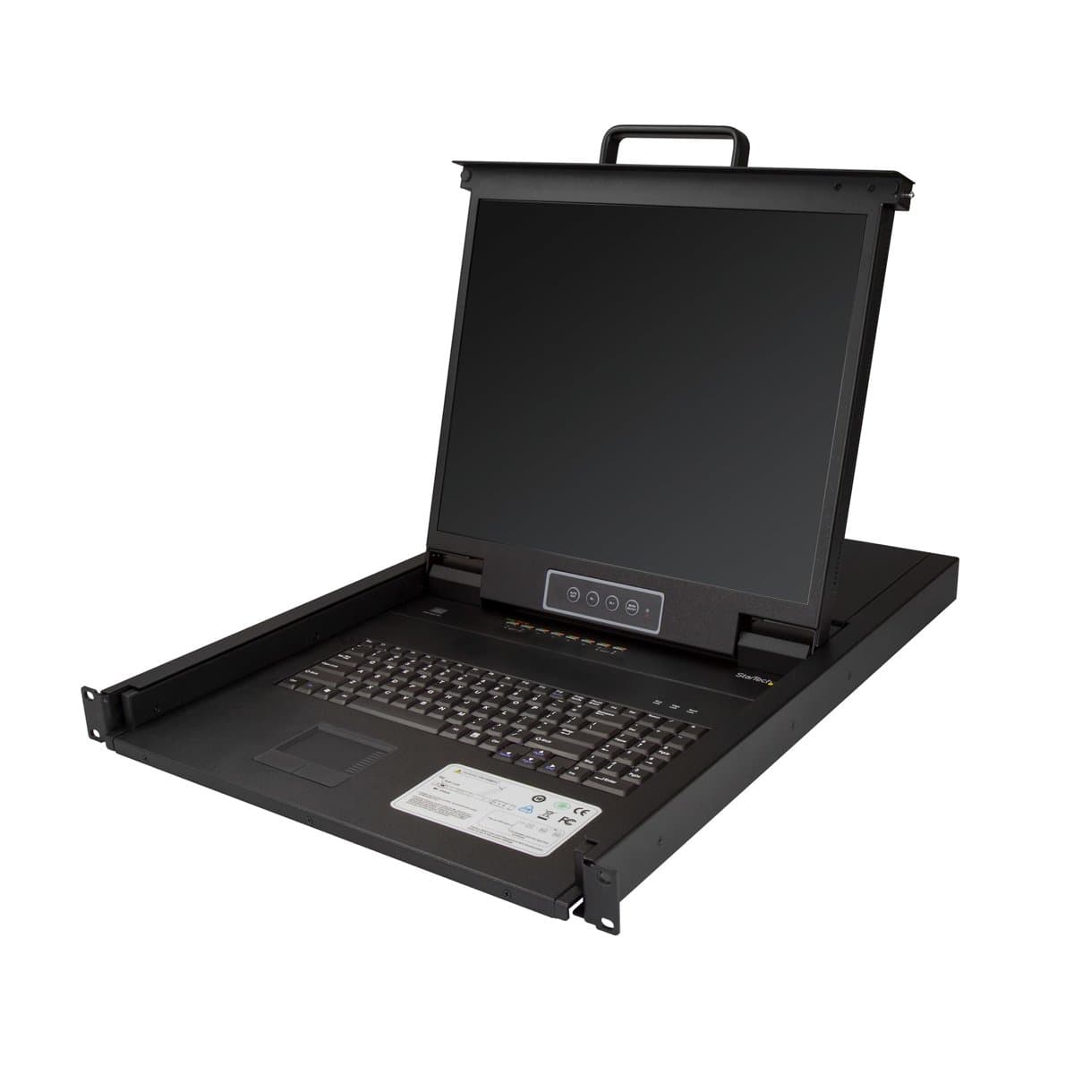 StarTech 8-Port Rackmount KVM Console, 19" TFT LCD, USB/VGA, 1U Drawer
